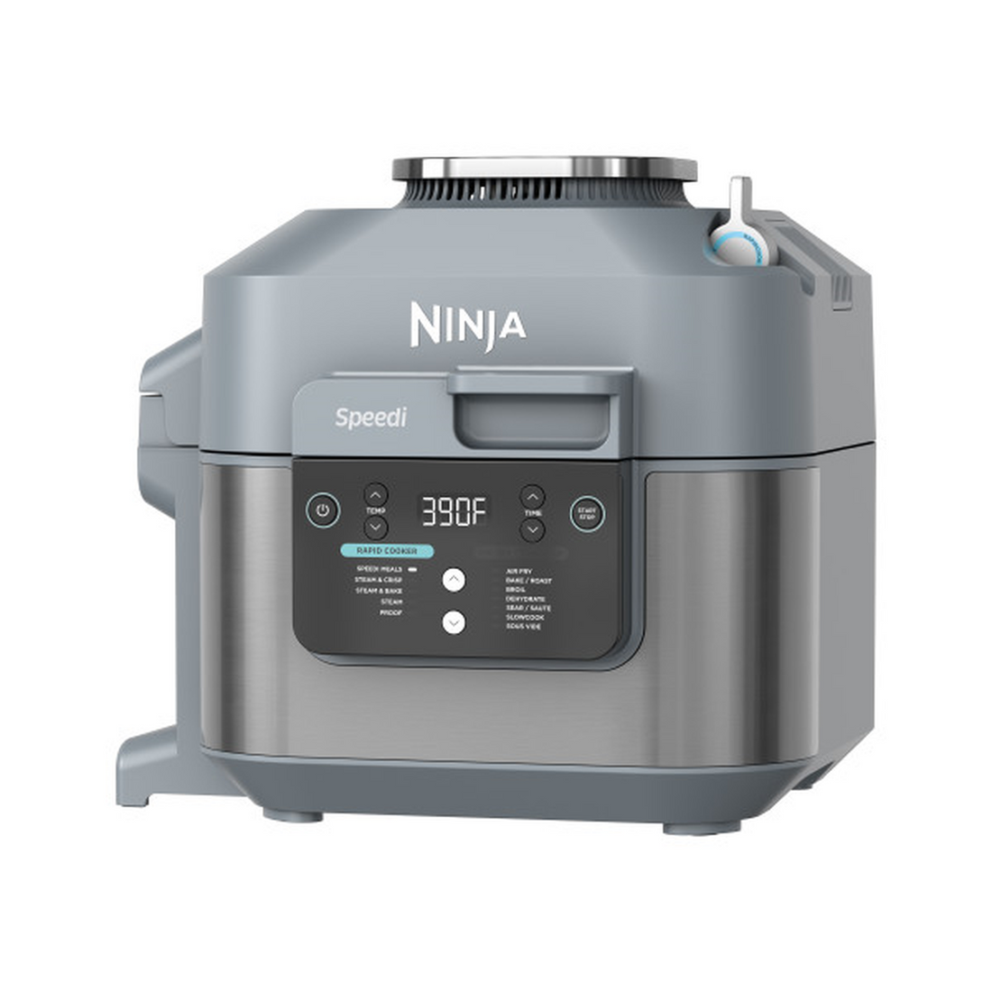  Ninja Foodi 9 en 1 a presión, para asar, olla de cocción lenta,  freidora de aire y más, con capacidad de 6.5 cuartos y libro de recetas de  45, y un